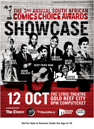 THE FUTURE OF STAND-UP COMEDY IS COMING: CCA SHOWCASE – 12 OCTOBER 2013