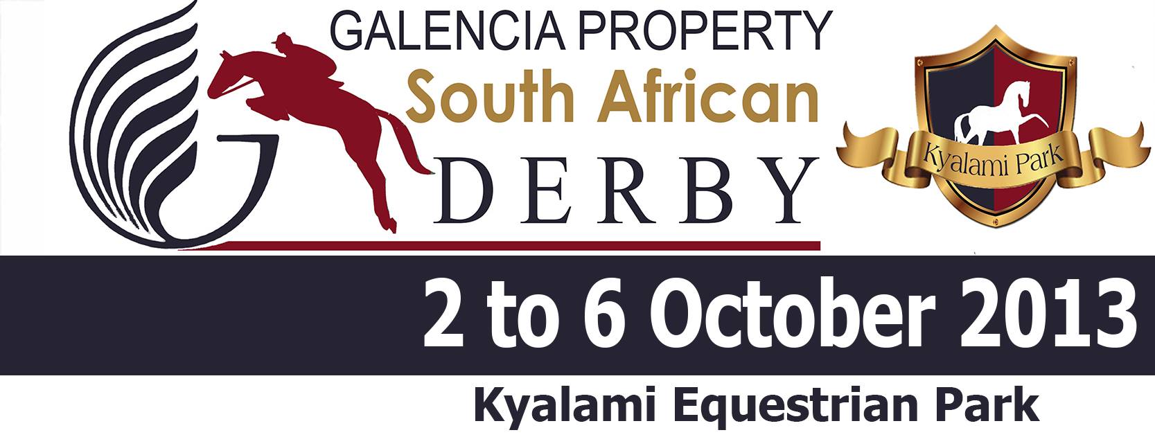 WIN TICKETS: The 2013 Galencia Property “Equestrian” South African Derby.
