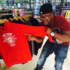 DJ Sabby’s GetPaid clothing brand now retails at Amerikana Afrika