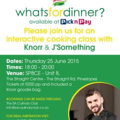 Father’s Day Celebration with Knorr and J.Something
