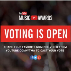 YouTube Music Awards, and the nominees are…?